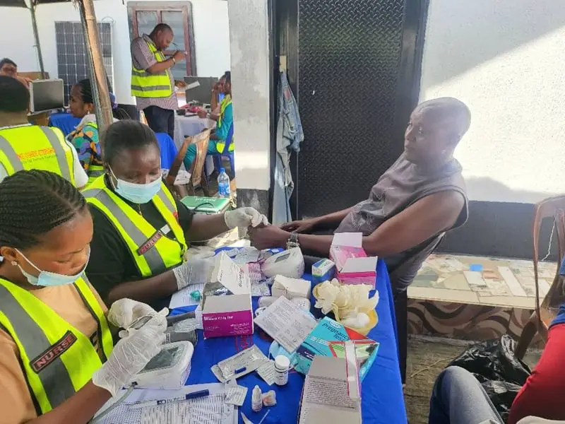 Free blood tests at Irri Community