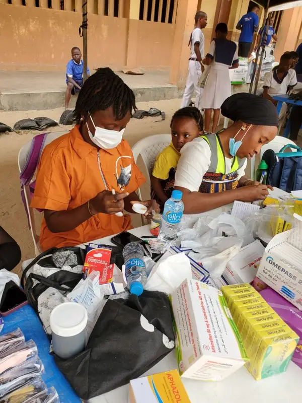Blood sugar tests, Navy Town