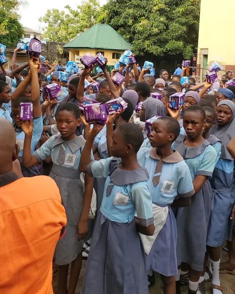 Students at Randle Senior Secondary School